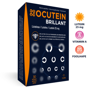 Ocutein BRILLANT – BRILJANTNE KAITSE VÄSINUD, PINGUTAVATELE SILMADELE!