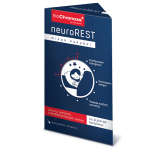 BioChronoss NeuroRest - UNE KVALITEEDIKS, 30 KAPSLIT