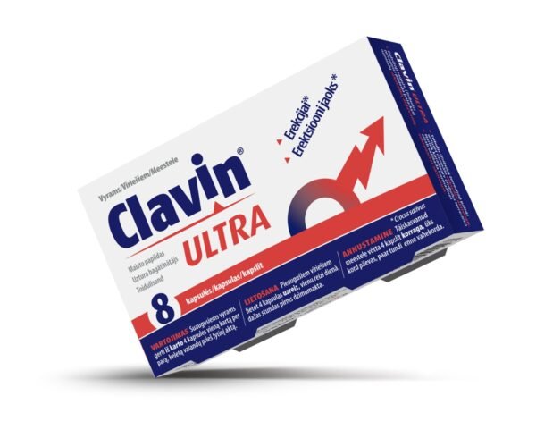 Clavin ULTRA - 8 KAPSLIT, EREKTSIOONI JAOKS